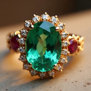 Emerald Grace Ring