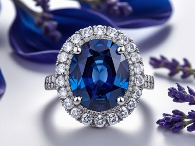 Leonardo_Phoenix_10_A_regal_silver_ring_with_a_large_deep_blue_1